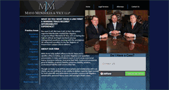 Desktop Screenshot of mmvlawfirm.com